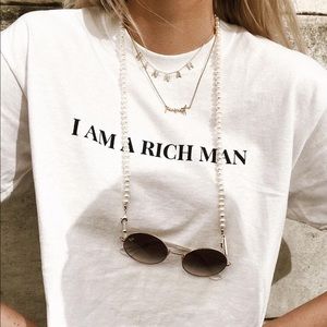 Pearl sunglasses chain brand new